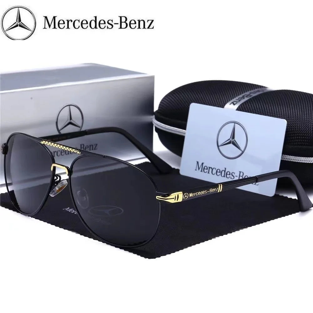 Mercedes Benz A C E V R S Class GLA GLC GLK GLS SLK ML Sprinter Vito Car High-End Luxury Polarized Sunglasses Anti Glare Goggles