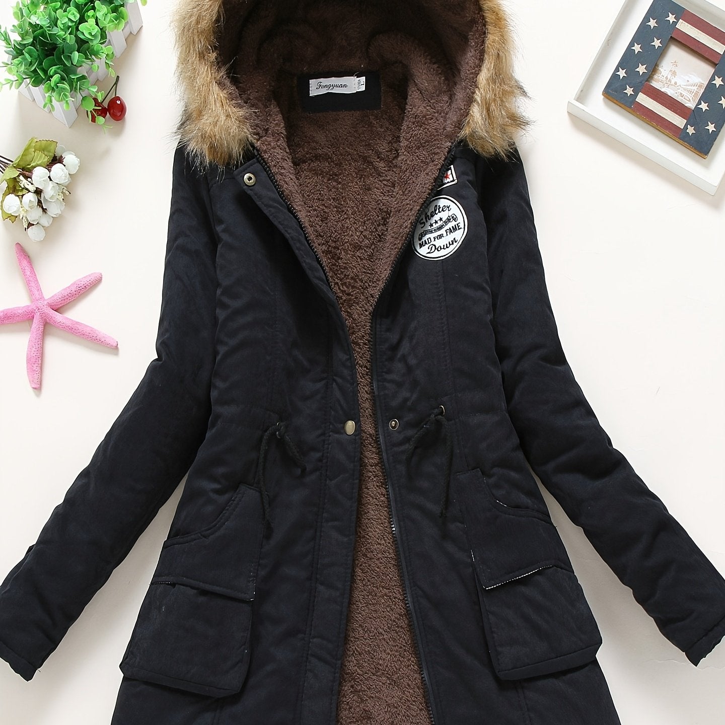 2025 European and American Women's Autumn/Winter Casual Fashion New Style Women's Winter Coat Women's Winter Jacket