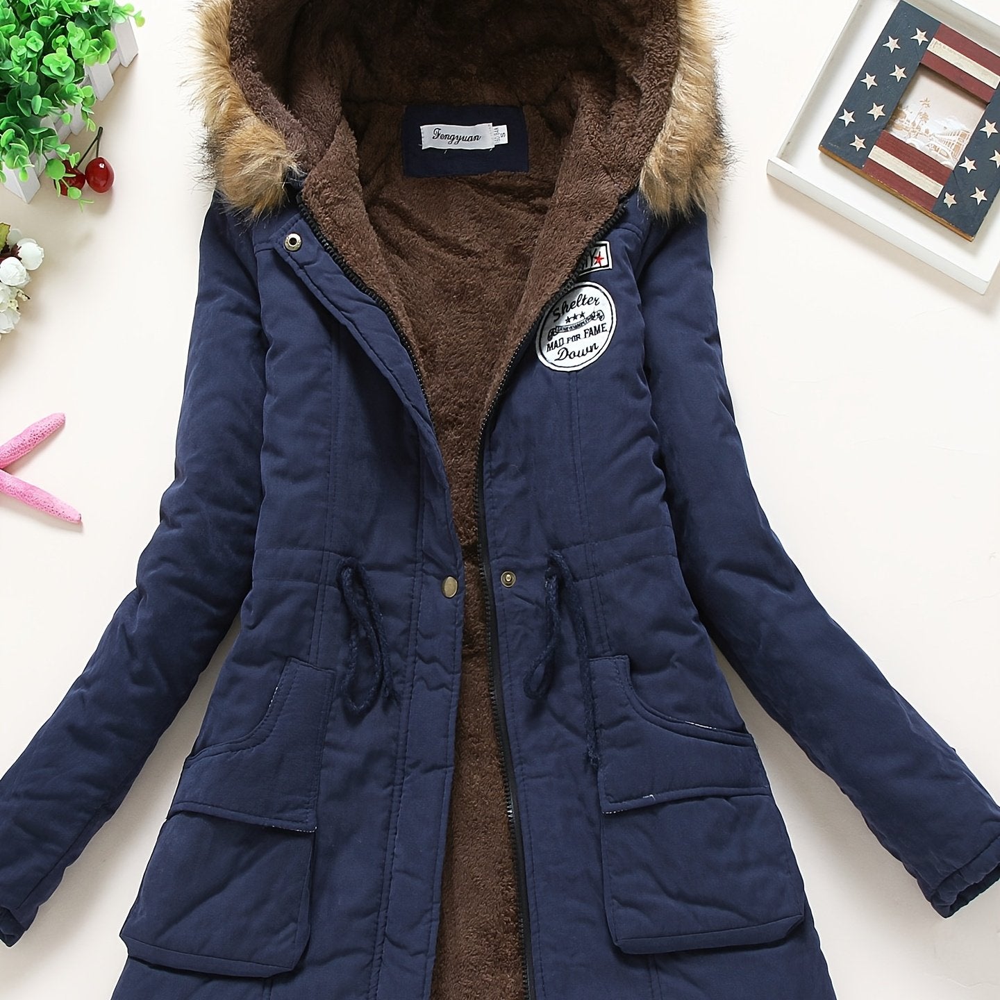 2025 European and American Women's Autumn/Winter Casual Fashion New Style Women's Winter Coat Women's Winter Jacket