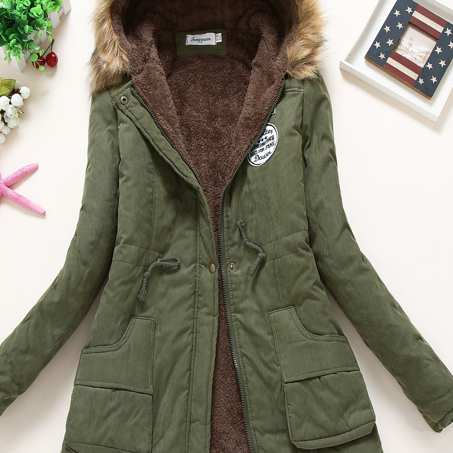 2025 European and American Women's Autumn/Winter Casual Fashion New Style Women's Winter Coat Women's Winter Jacket